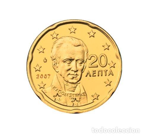 Euros: MONEDA 20 CTS GRECIA 2007 - SIN CIRCULAR - Foto 1