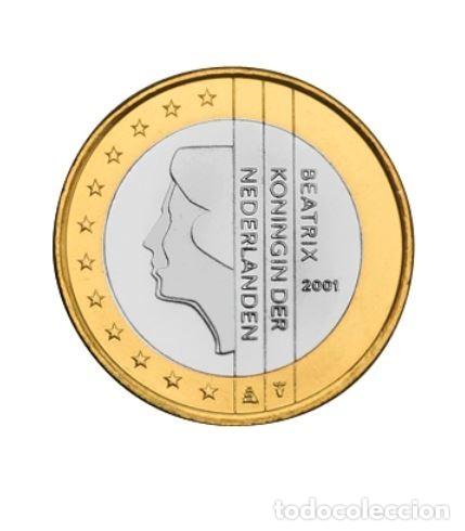 Euros: MONEDA 1 EURO HOLANDA 2001 - SIN CIRCULAR - Foto 1