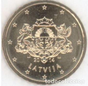 Euros: MONEDA 50 CTS LETONIA 2014 - SIN SIRCULAR - Foto 1