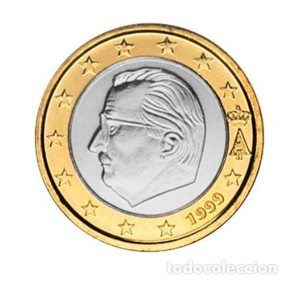 Euros: MONEDA 1 EURO BELGICA 1999 - SIN CIRCULAR