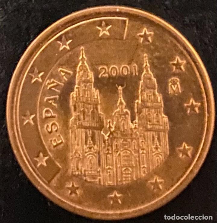 Euros: ESPA&Ntilde;A 5 CENTIMOS EURO 2001 - Foto 1