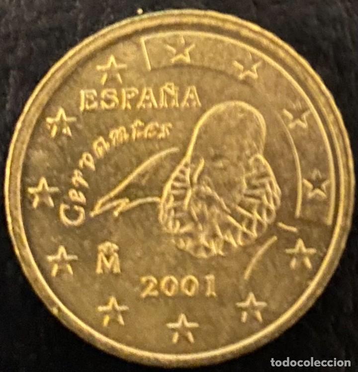 Euros: ESPA&Ntilde;A 50 CENTIMOS EURO 2001 - Foto 1