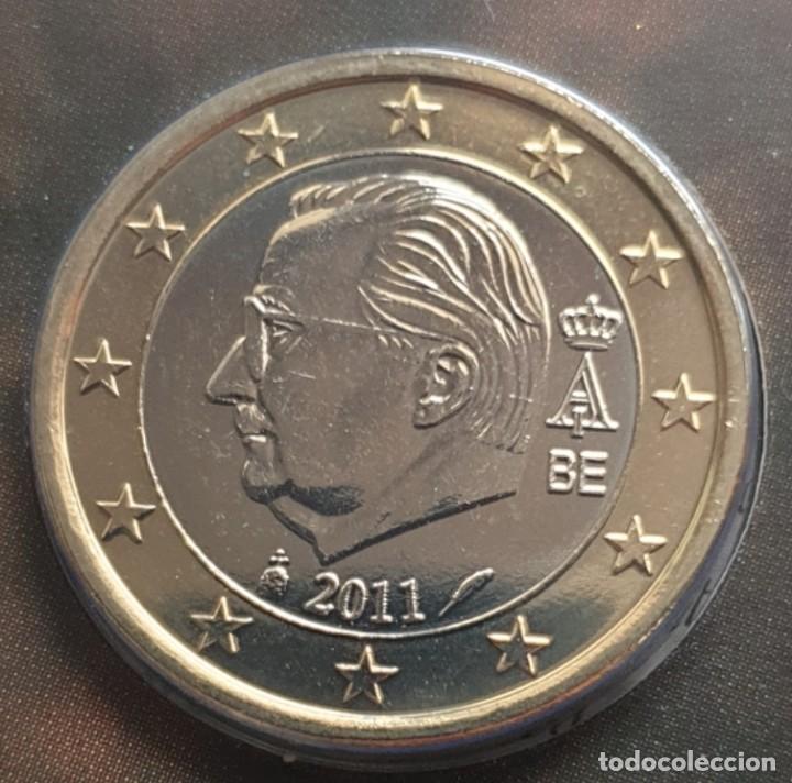 Euros: MONEDA 1 EURO BELGICA 2011 CALIDAD BU - SACADA DE CARTERA ORIGINAL