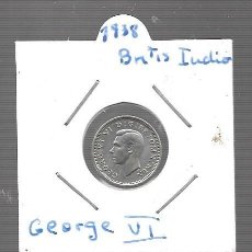 Euros: PLATA GEORGE VI 1938 INDIA. Lote 302197788