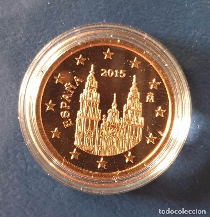 Euros: MONEDA 1 CT ESPA&Ntilde;A 2013 PROOF - EN CAPSULA - Foto 1