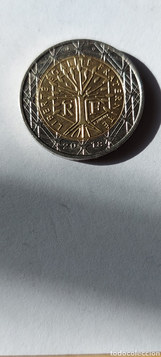 Euros: MONEDA FRANCIA 2 EURO 2018 - Foto 1