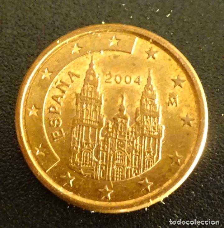 Euros: ESPA&Ntilde;A 1 C&Eacute;NTIMO DE EURO 2004 - Foto 1
