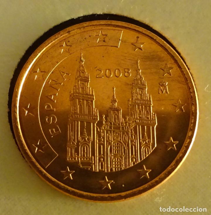 Euros: ESPA&Ntilde;A 5 CENTIMOS DE EURO 2008. SIN CIRCULAR - Foto 1
