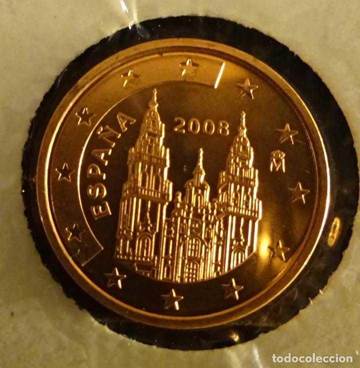Euros: ESPA&Ntilde;A 2 C&Eacute;NTIMOS DE EURO 2008. SIN CIRCULAR - Foto 1