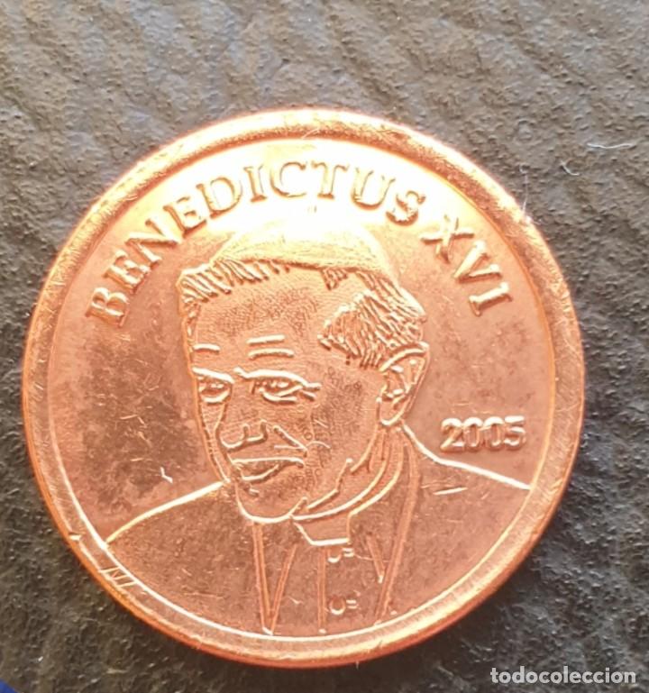 Euros: MONEDA 5 CTS VATICANO 2005 - EN PRUEBA - Foto 1