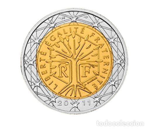Euros: MONEDA 2 EUROS FRANCIA 2011 - LA NORMAL - SIN CIRCULAR - Foto 2
