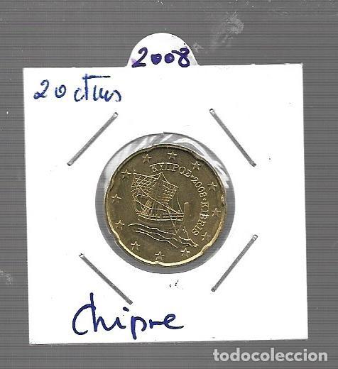 Euros: MONEDA DE CHIPRE DE 20 CENTIMOS &euro; EL QUE VES - Foto 1