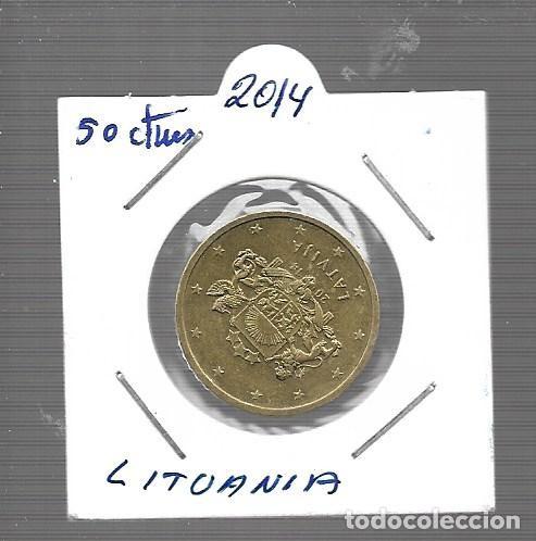 Euros: MONEDA DE LITUANIA2014 DE 50 CENTIMOS &euro; EL QUE VES - Foto 1