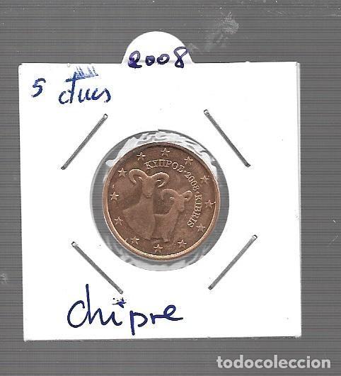 Euros: MONEDA DE CHIPRE 2008 DE 5 CENTIMOS &euro; EL QUE VES - Foto 1