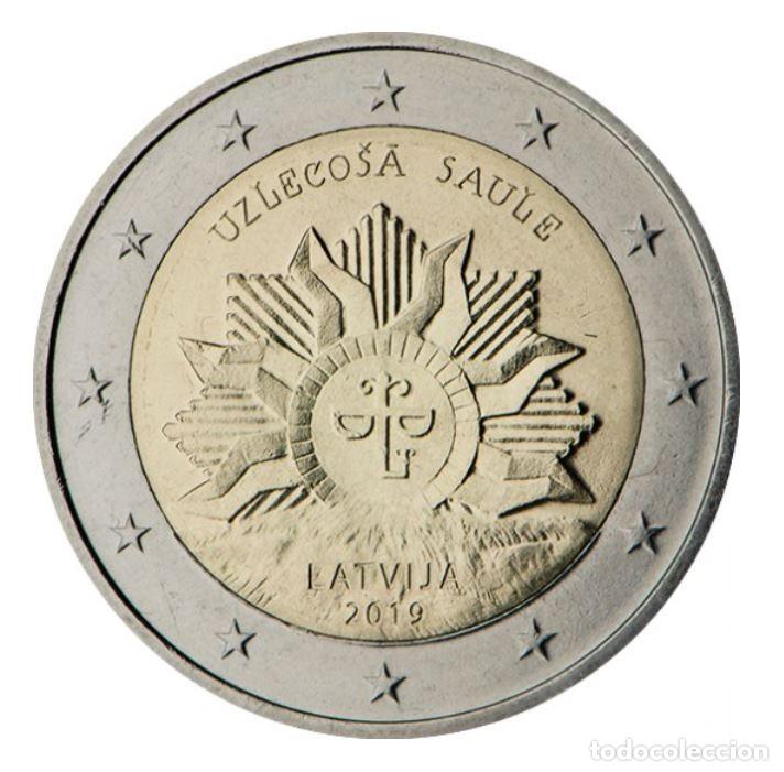 Euros: MONEDA 2 EUROS LETONIA 2019 - SOL - SIN CIRCULAR - Foto 1