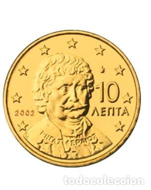 Euros: MONEDA 10 CTS GRECIA 2002 - SIN CECA - SIN CIRCULAR - Foto 1