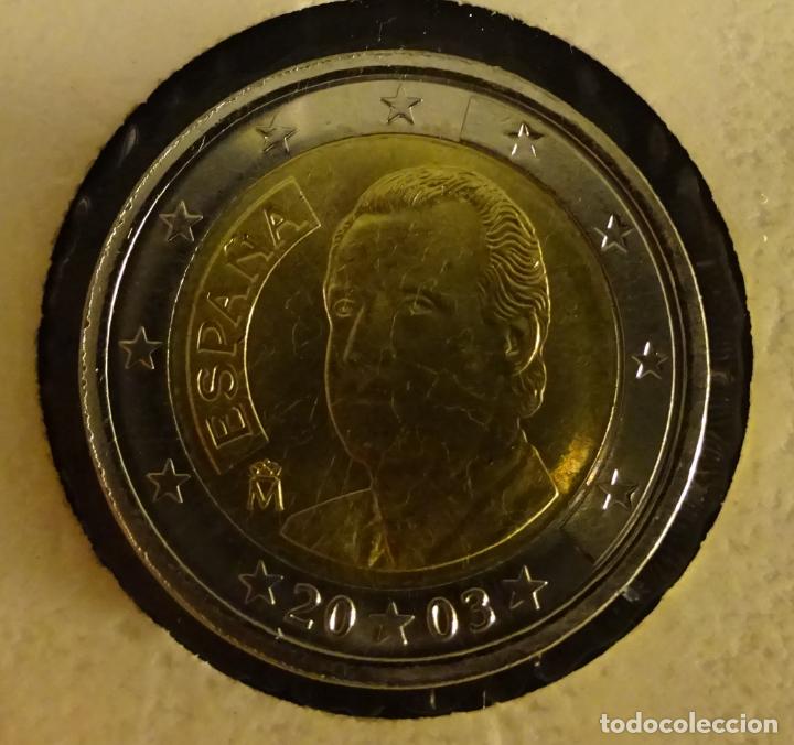 Euros: ESPA&Ntilde;A 2 EUROS 2003. SIN CIRCULAR - Foto 1