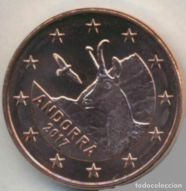 Euros: MONEDA 1 CT ANDORRA 2017 - SIN CIRCULAR - Foto 1