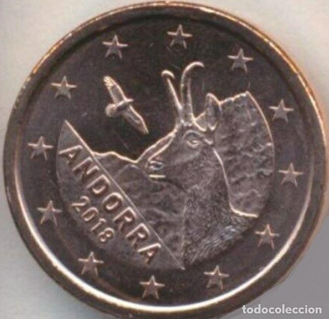 Euros: MONEDA 2 CTS ANDORRA 2018 - SIN CIRCULAR - Foto 1