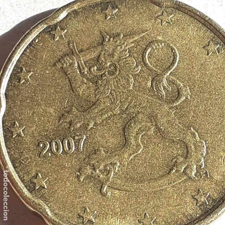 Euros: 20 CÉNTIMOS DE EURO FINLANDIA 2007 - Foto 1 - 312365158
