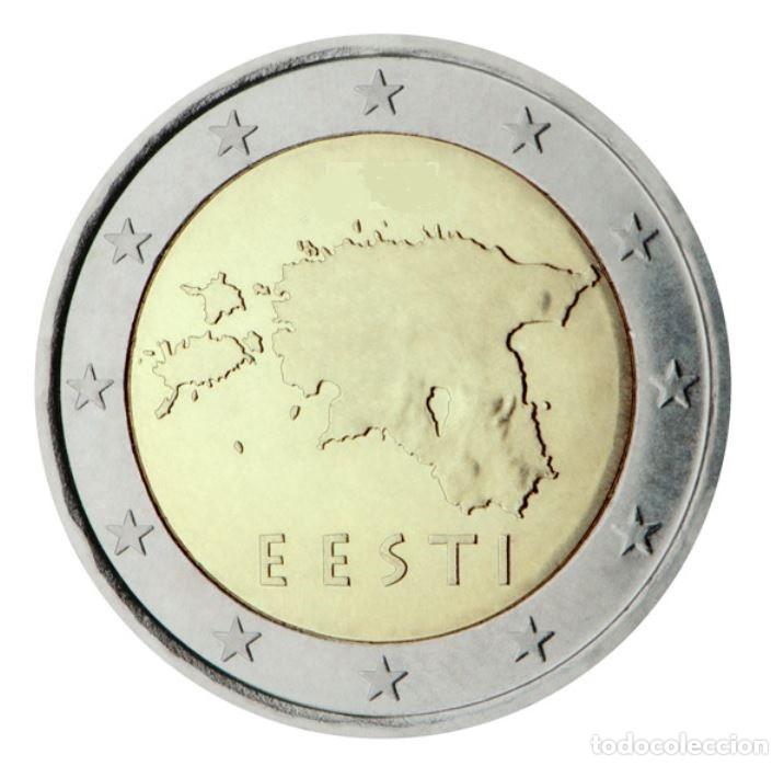 Euros: MONEDA 2 EUROS ESTONIA 2018 - LA NORMAL - SIN CIRCULAR - Foto 1