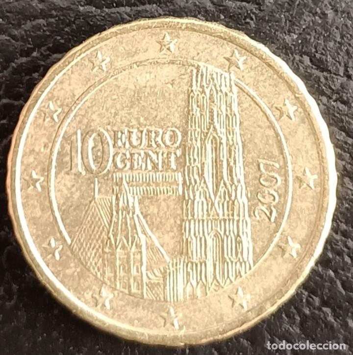 Euros: 10 c&eacute;ntimos Austria - 2007 - Foto 1