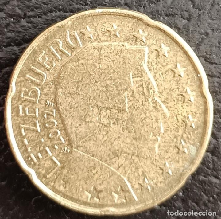 Euros: 20 c&eacute;ntimos Luxemburgo - 2002 - Foto 1