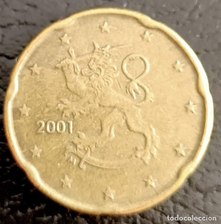 Euros: 20 c&eacute;ntimos Finlandia - 2001 - Foto 1