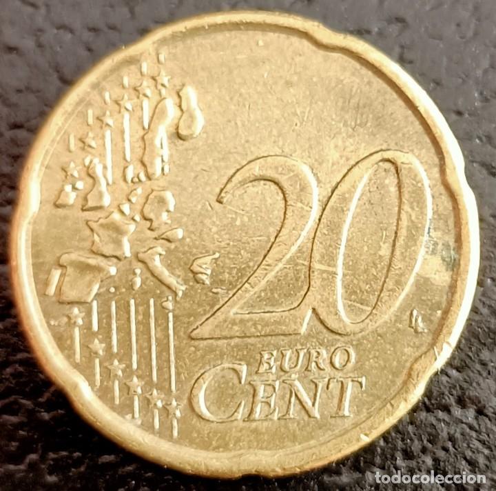 Euros: 20 c&eacute;ntimos Finlandia - 2001 - Foto 2