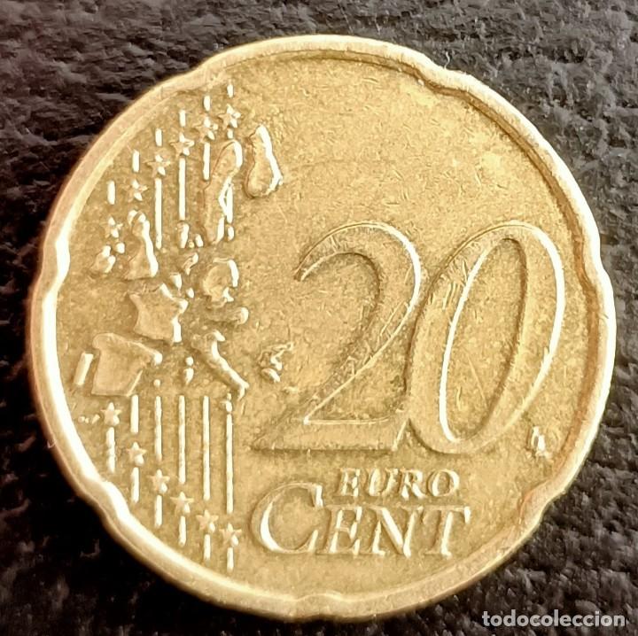 Euros: 20 c&eacute;ntimos B&eacute;lgica - 2004 - Foto 2