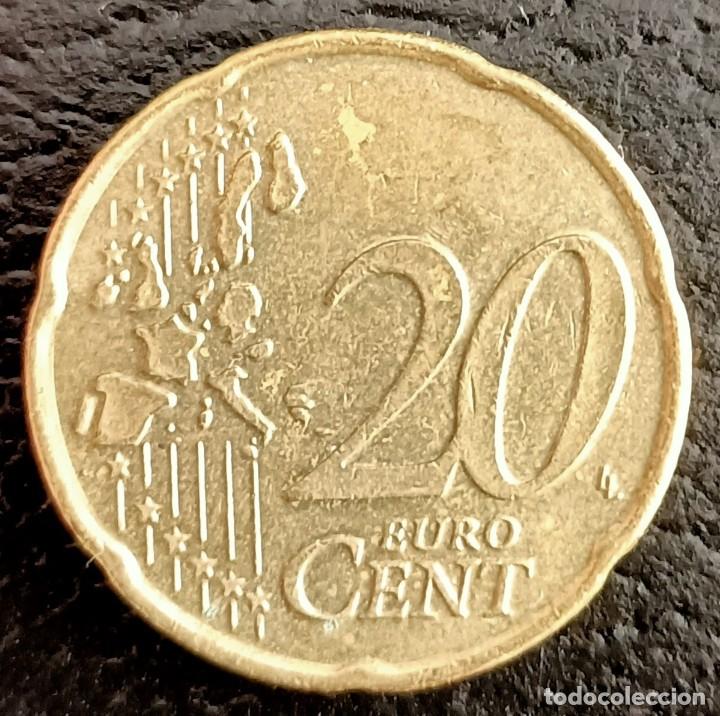 Euros: 20 c&eacute;ntimos B&eacute;lgica - 2006 - Foto 2