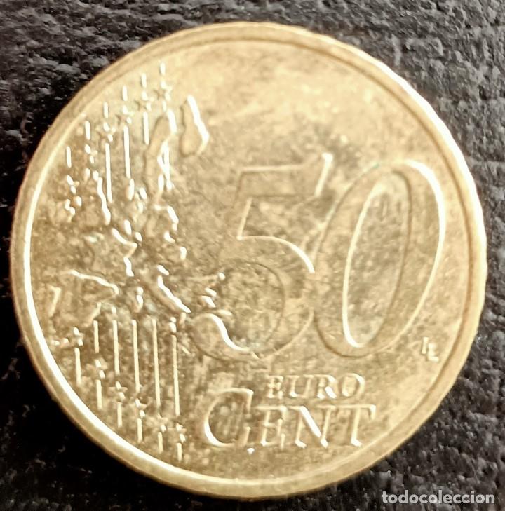 Euros: 50 C&eacute;ntimos 2001 - Francia - Foto 2