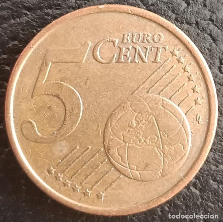 Euros: 5 C&eacute;ntimos 2005 - Portugal - Foto 2