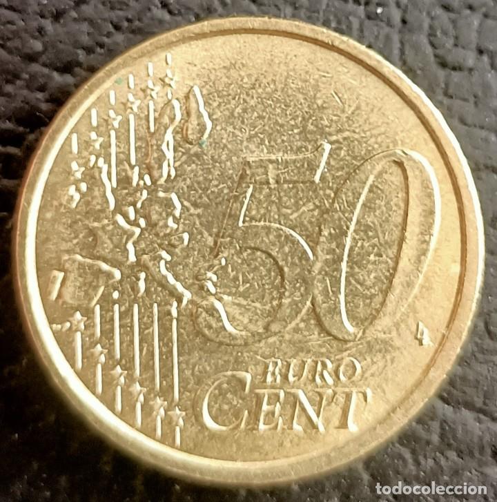 Euros: 50 C&eacute;ntimos 2002 - Italia - Foto 2