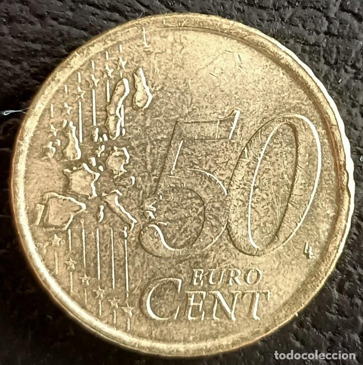 Euros: 50 C&eacute;ntimos 2000 - Espa&ntilde;a - Foto 2