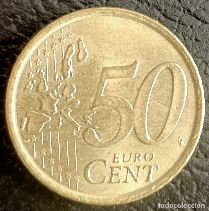 Euros: 50 C&eacute;ntimos 2002 - Espa&ntilde;a - Foto 2