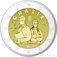 Euros: 2 EUROS ITALIA 21 PROFESIONES SANITARIAS. Lote 341752448