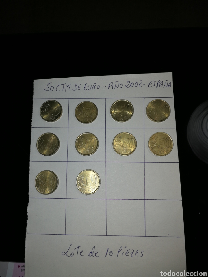 Euros: Monedas de 50 centimos de euro