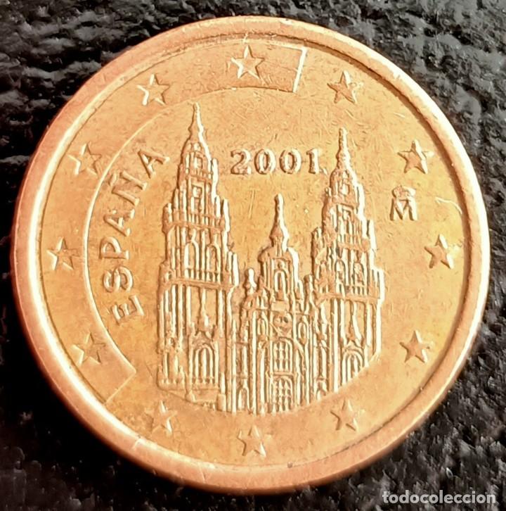 Euros: 2 C&eacute;ntimos 2001 - Espa&ntilde;a - Foto 1