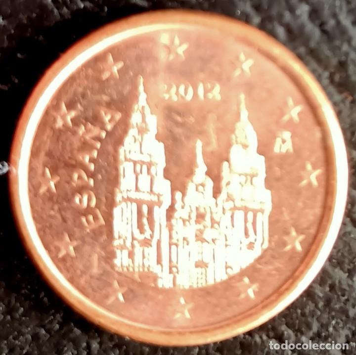 Euros: 1 C&eacute;ntimo 2012 - Espa&ntilde;a - Foto 1