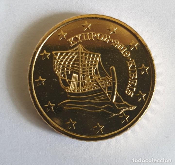 Euros: MONEDA 50 CTS CHIPRE 2019 - SIN CIRCULAR - Foto 1