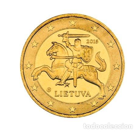 Euros: MONEDA 50 CTS LITUANIA 2015 - SIN CIRCULAR - Foto 1