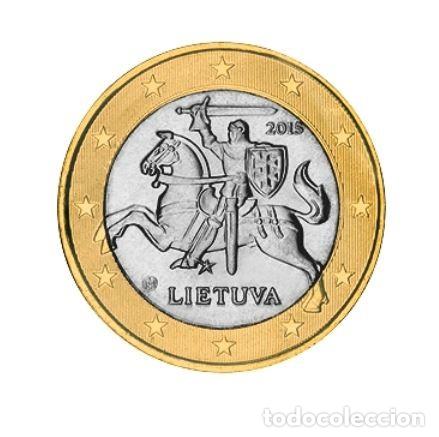 Euros: MONEDA 1 EURO LITUANIA 2015 - SIN CIRCULAR - Foto 1
