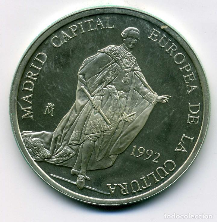 Euros: 5 ECU A&Ntilde;O 1992 FDC PLATA - Foto 1