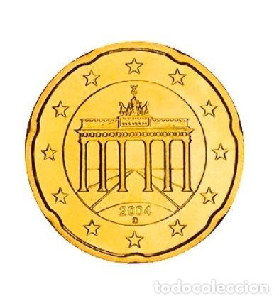 Euros: MONEDA 20 CTS ALEMANIA 2004 - CECA D - SIN CIRCULAR - Foto 1