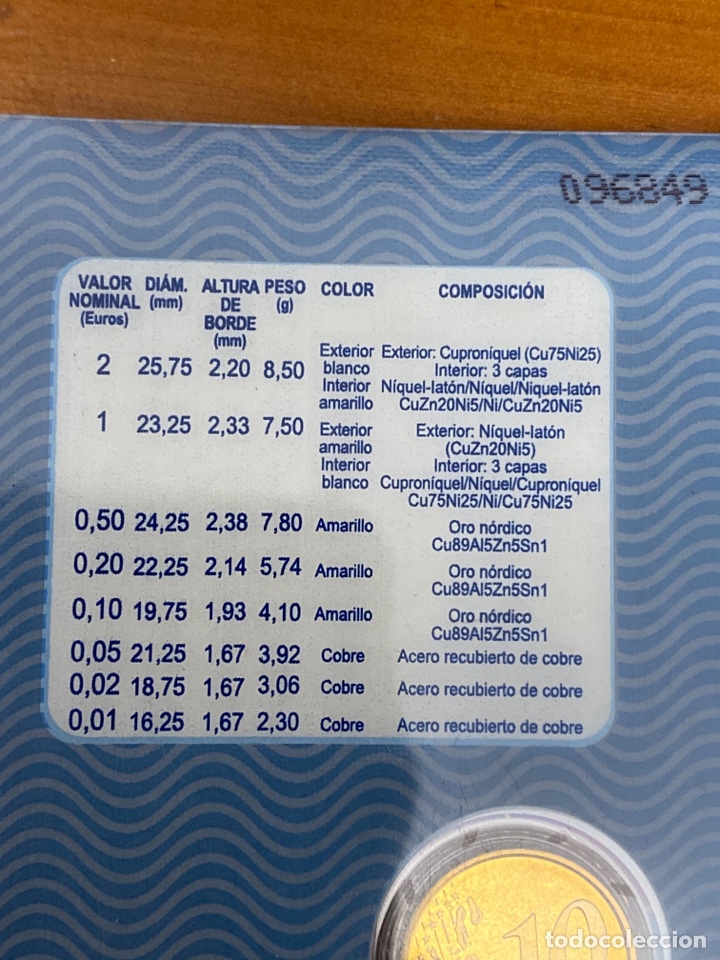 Euros: Set 8 monedas euros de Espa&ntilde;a 2003 de 1 centimo a 2 &euro; - Foto 3