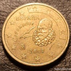 Euros: ESPAÑA 2007 50 CTS MONEDA - EURO CENT - CÉNTIMOS. Lote 333638478