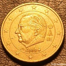 Euros: BÉLGICA 2009 50 CTS MONEDA - EURO CENT - CÉNTIMOS. Lote 333641158