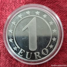 Euros: MONEDA DE PLATA. 1 EURO. EURO INFO CENTRE. MONEDA DE PRUEBA. INFO CENTER. 1998.. Lote 267711379
