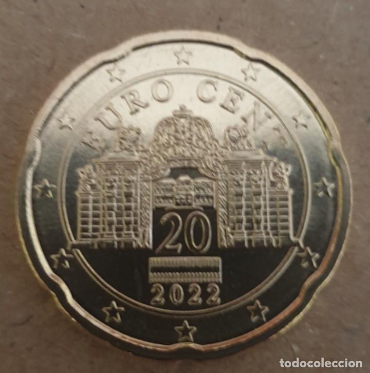 Euros: MONEDA 20 CTS AUSTRIA 2022 - SIN CIRCULAR - Foto 1